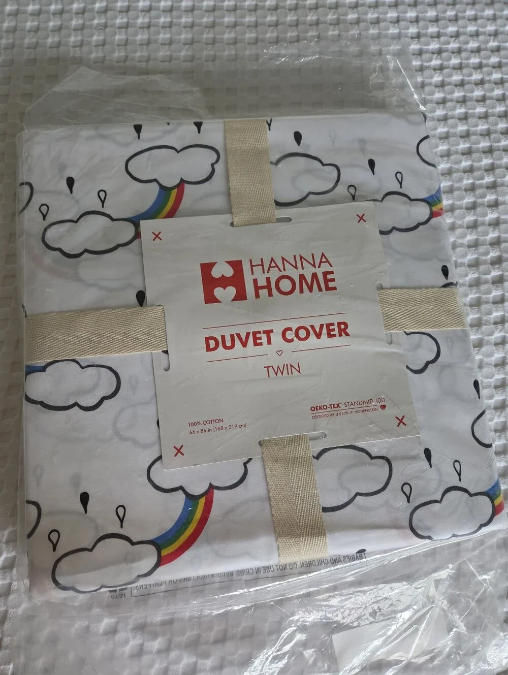 Hanna Andersson Rainbow Duvet Cover